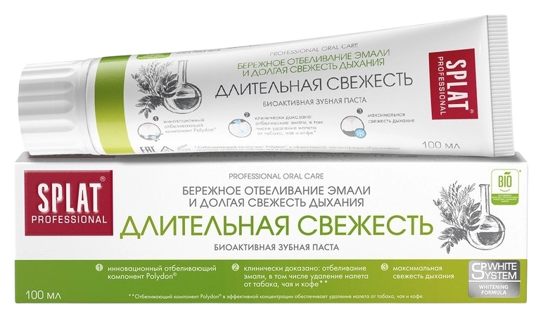 Зубная паста СПЛАТ Профешнл Длительная свежесть 100мл