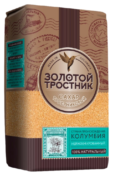 Сахар ЗОЛОТОЙ ТРОСТНИК м/у 900г