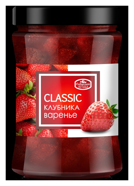 Варенье САВА Клубника ст/б 300г