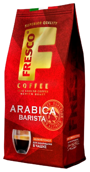Кофе ФРЕСКО Арабика Бариста для чашки молотый 100г