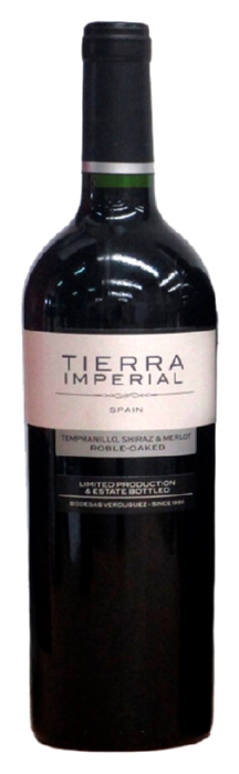 Вино ТЬЕРРА ИМПЕРИАЛ Темпранильо Шираз Мерло красное сух 13.5% ст/б 0.75л
