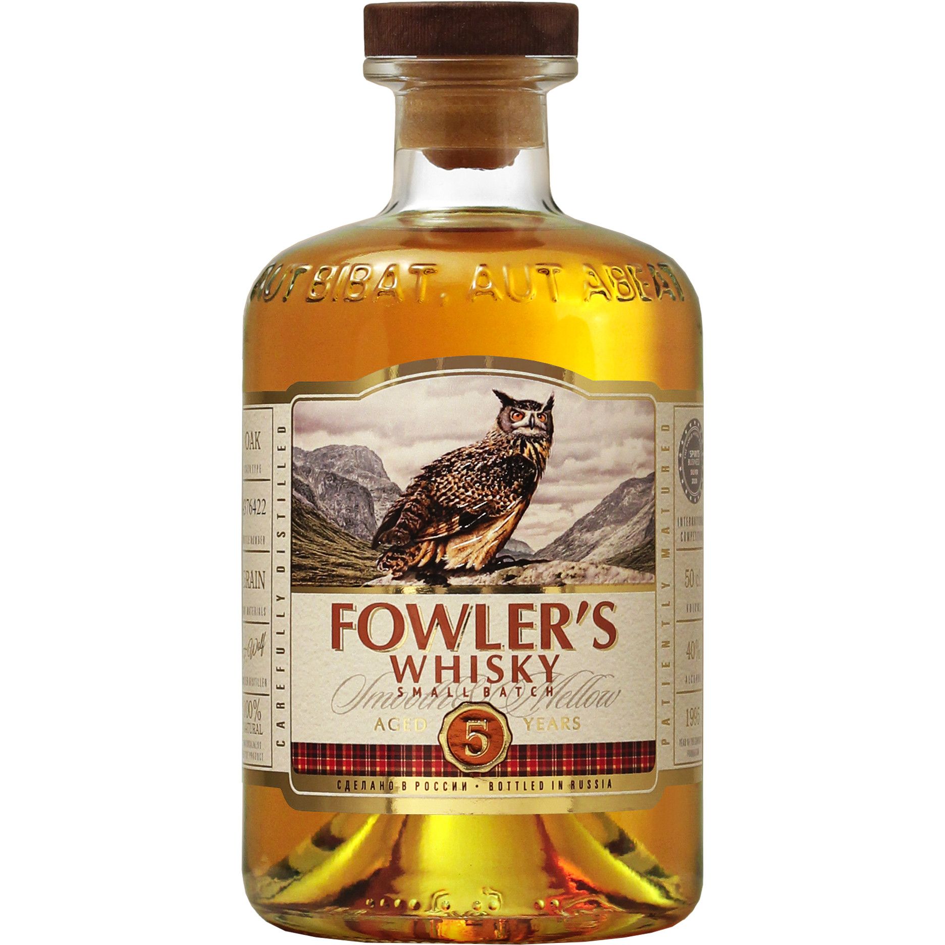 Виски ФОУЛЕРС 40% ст/б 0.5л
