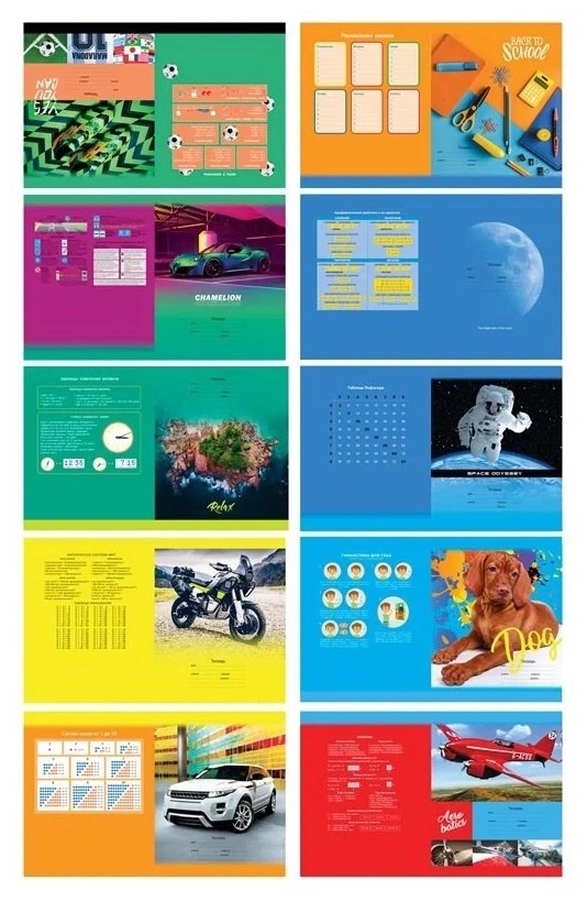 Тетрадь БИДЖИ Мальчики клетка 18л