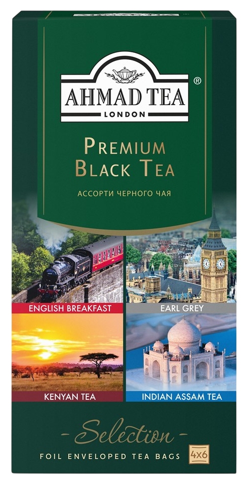 Чай АХМАД Премиум ассорти черный 24пак