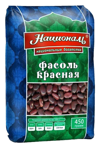 Фасоль НАЦИОНАЛЬ красная  м/у 450г