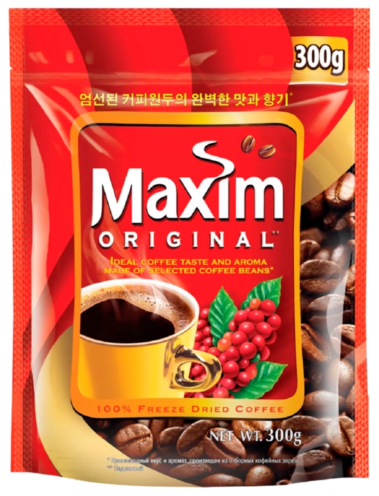 Кофе МАКСИМ растворимый м/у 300г