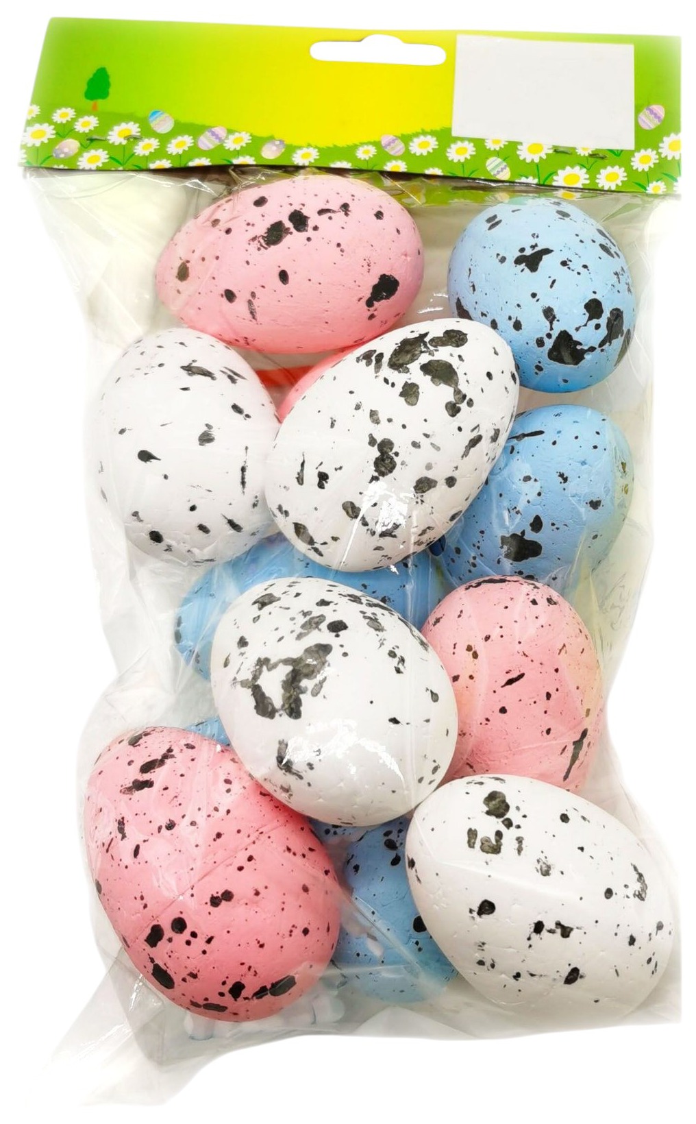 Декор пасхальный СФЕРА Яйца 5см 12шт в ассортименте арт.3-0744