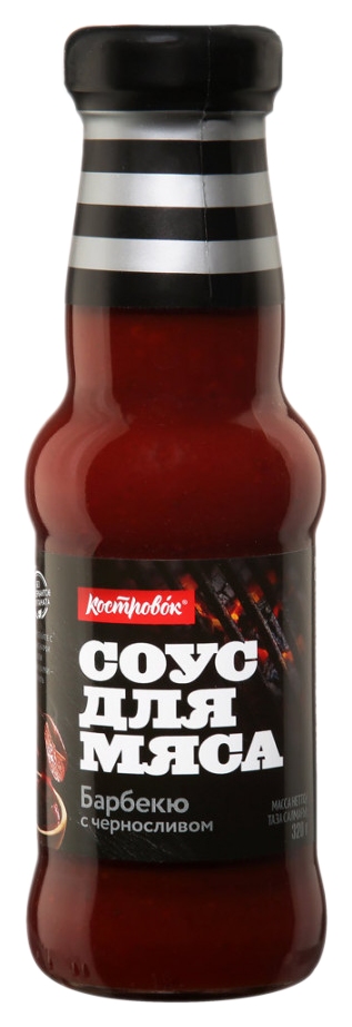 Соус КОСТРОВОК для мяса барбекю ст/б 320г