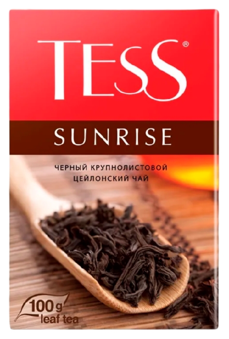 Чай ТЕСС Санрайс черный 100г