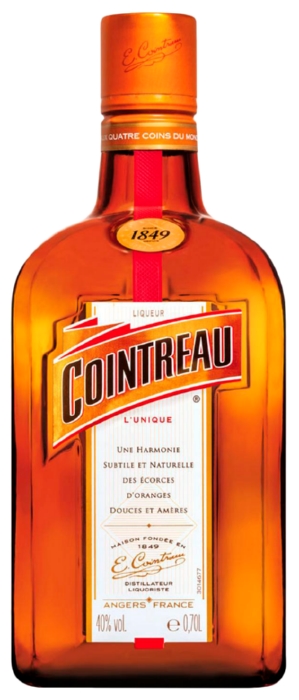 Ликер КУАНТРО Апельсиновый 40% ст/б 0.7л