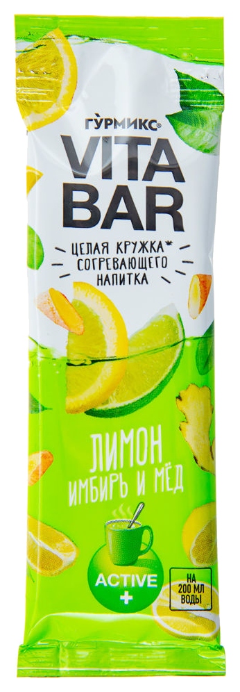 Концентрат для напитка ГУРМИКС Вита Бар лимон имбирь мёд 25мл