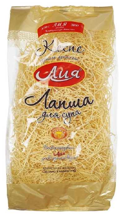 Мак.изделия ЛИЯ лапша для супа 400г