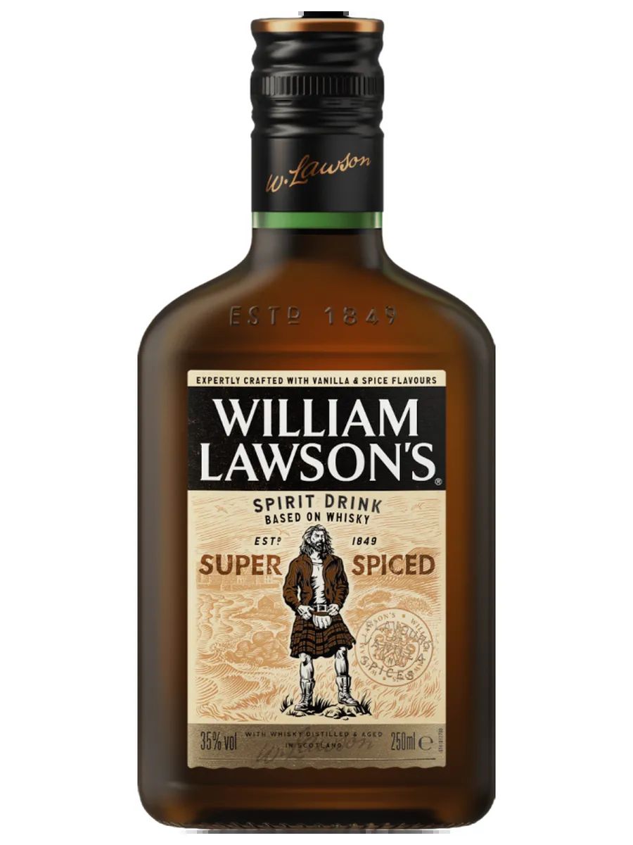 Напиток спиртной ВИЛЬЯМ ЛОУСОНС Супер Спайсед 35% ст/б 0.25л