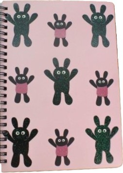 Блокнот МИЛОТА Привет Кролик розовый А5 арт.BX-А5-12934-03