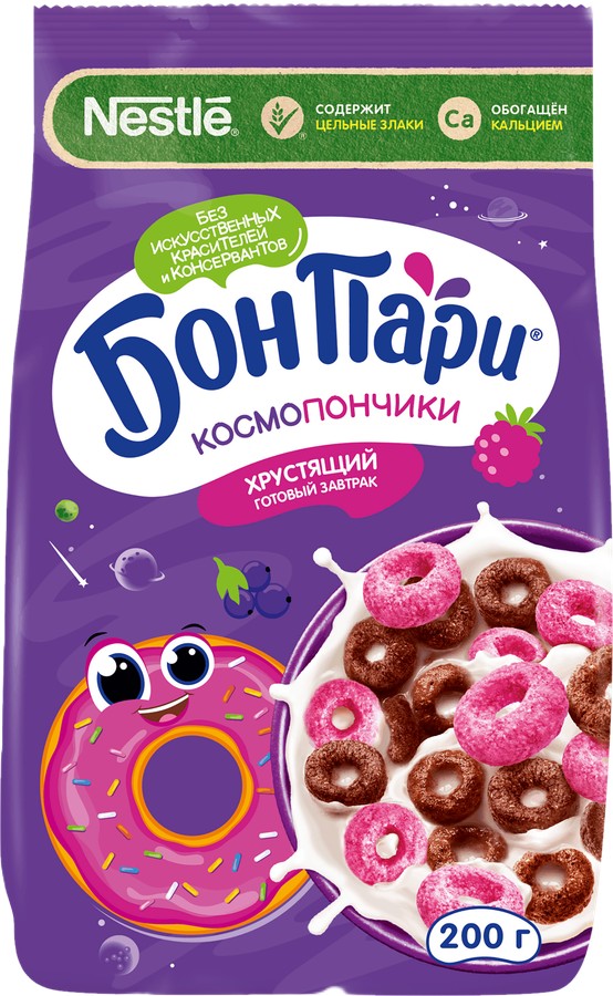 Завтрак БОН ПАРИ Космический пончик м/у 200г