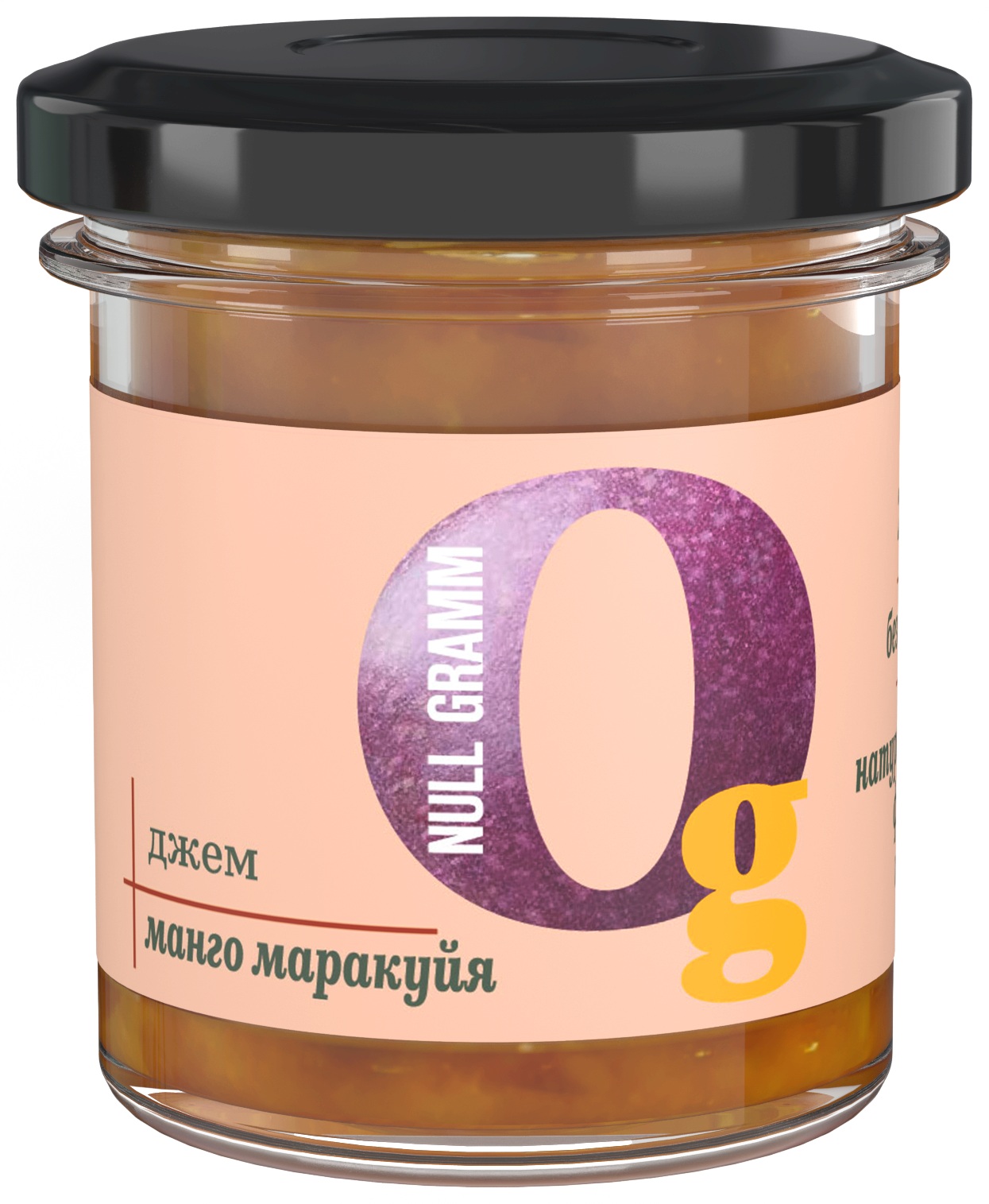 Джем НОЛЬ ГРАММ манго-маракуйя ст/б 240г