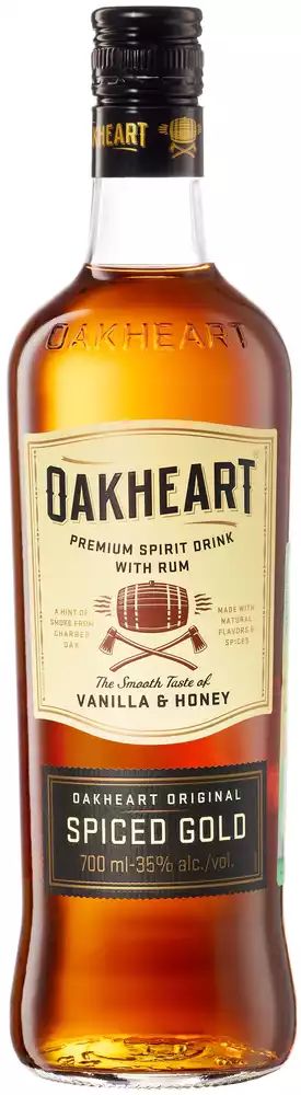 Коктейль ОАКХАРТ Ориджинал Спайсд Голд 35% ст/б 0.7л