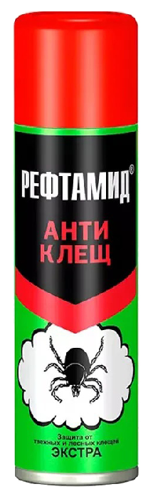 Аэрозоль РЕФТАМИД АнтиКлещ Таежный 145мл