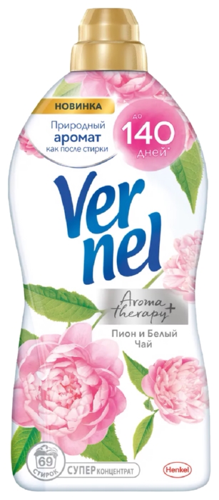 Кондиционер-концентрат ВЕРНЕЛЬ Арома пион и белый чай 1740мл