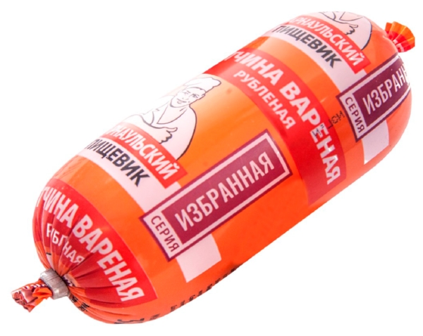 Ветчина БАРНАУЛЬСКИЙ ПИЩЕВИК рубленая 380г