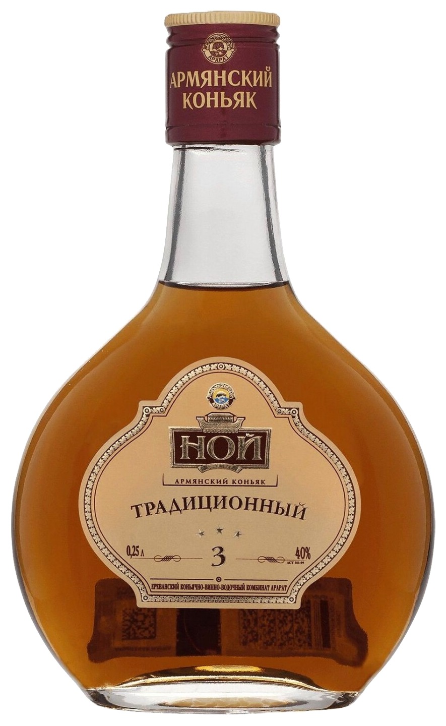 Коньяк НОЙ 3 года 40% ст/б 0.25л