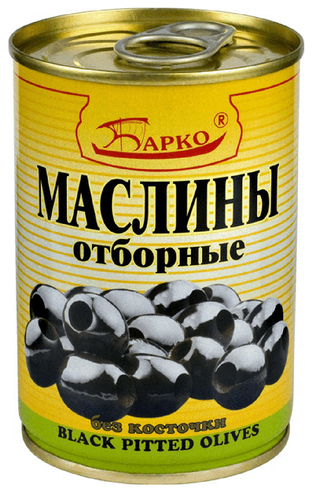 Маслины БАРКО б/к ж/б ключ 280г
