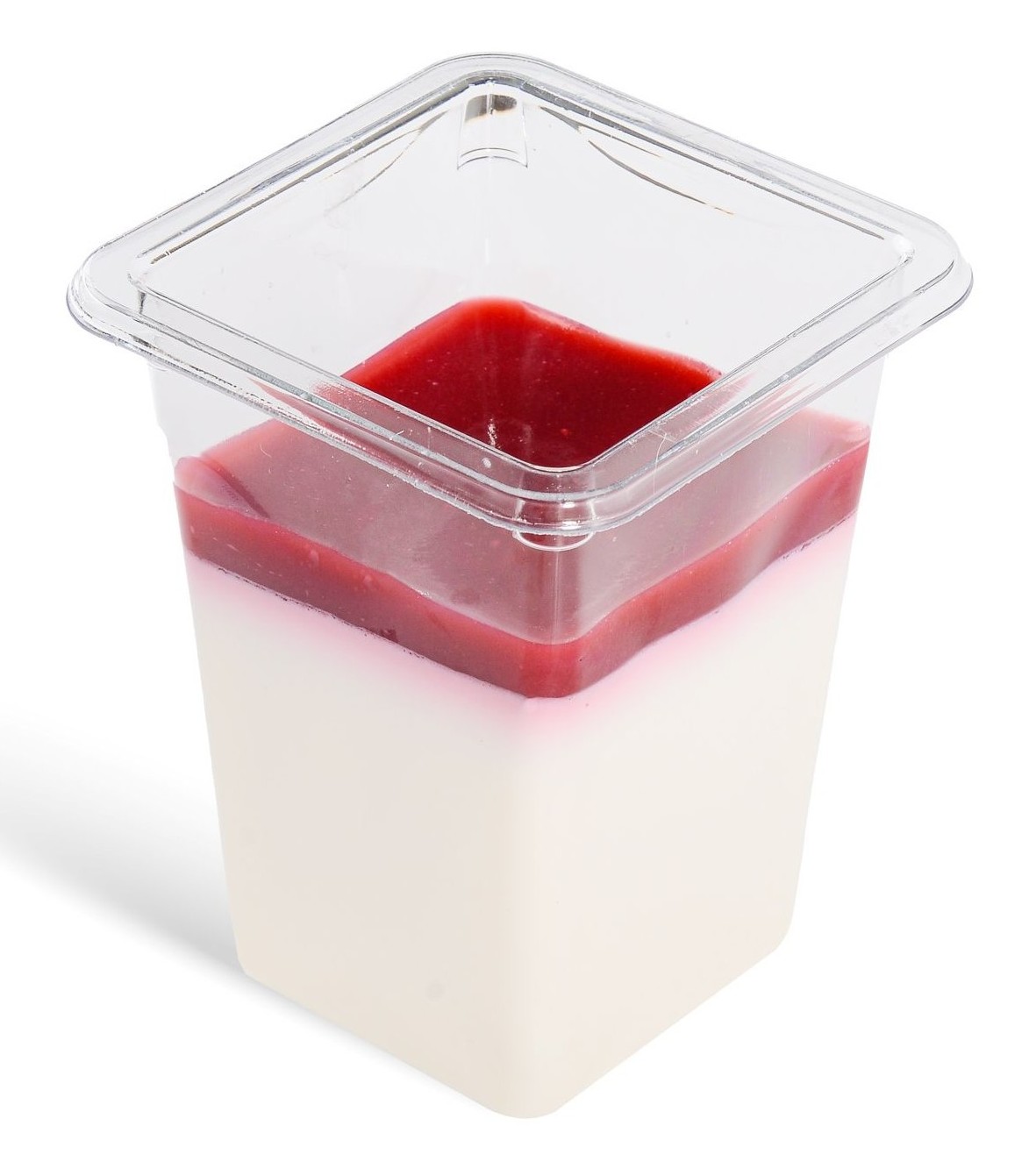 Панна-котта с малиной 240г