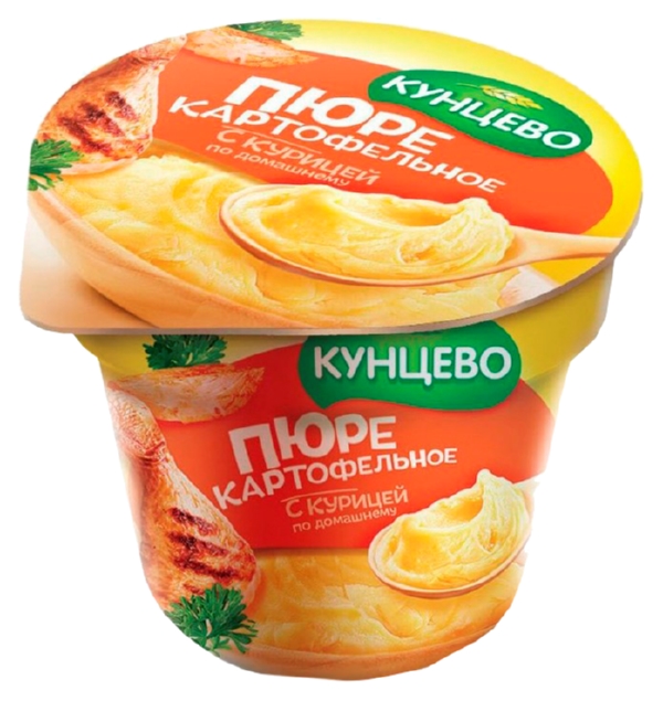 Картофельное пюре б/п КУНЦЕВО с курицей по-домашнему 40г