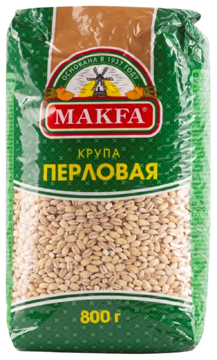 Перловая крупа МАКФА №1 м/у  800г