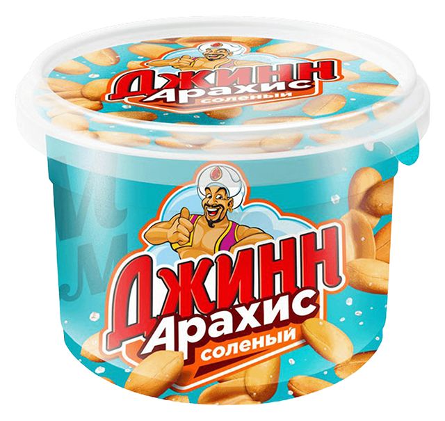 Арахис ДЖИНН соленый п/к 130г