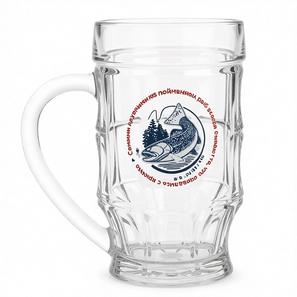Кружка для пива ПИНТА На рыбалке 500мл арт.85936