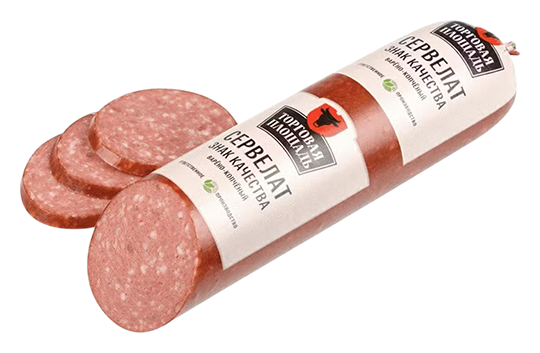 Сервелат ТОРГОВАЯ ПЛОЩАДЬ ГОСТ в/к 270г