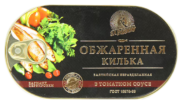 Килька ЗА РОДИНУ балтийская в т/с ж/б 175г