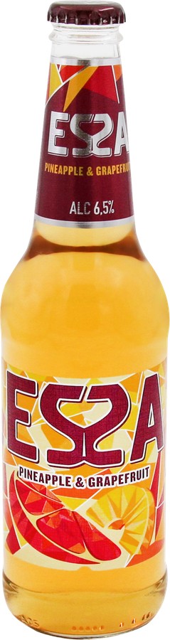 Пивной напиток ЭССА Ананас грейпфрут 6.5% ст/б 0.4л