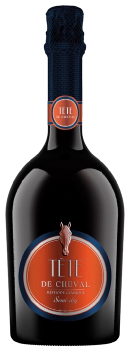 Игристое вино ТЕТ де ШЕВАЛЬ белое п/сух 12% ст/б 0.75л