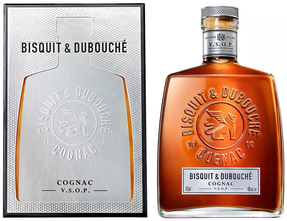 Коньяк БИСКВИТ VSOP 40% ПК ст/б 0.7л