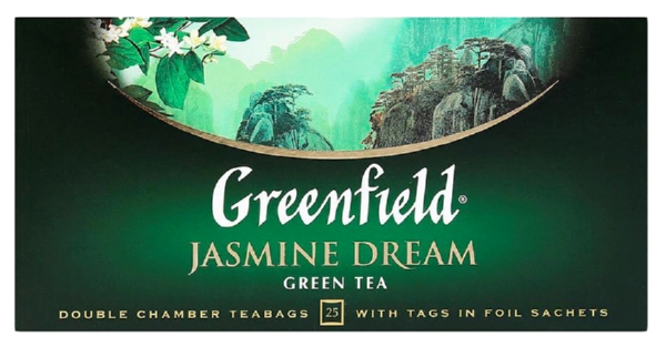 Чай ГРИНФИЛД Жасмин Дрим 25пак