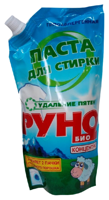 Паста для стирки РУНО Био 450г