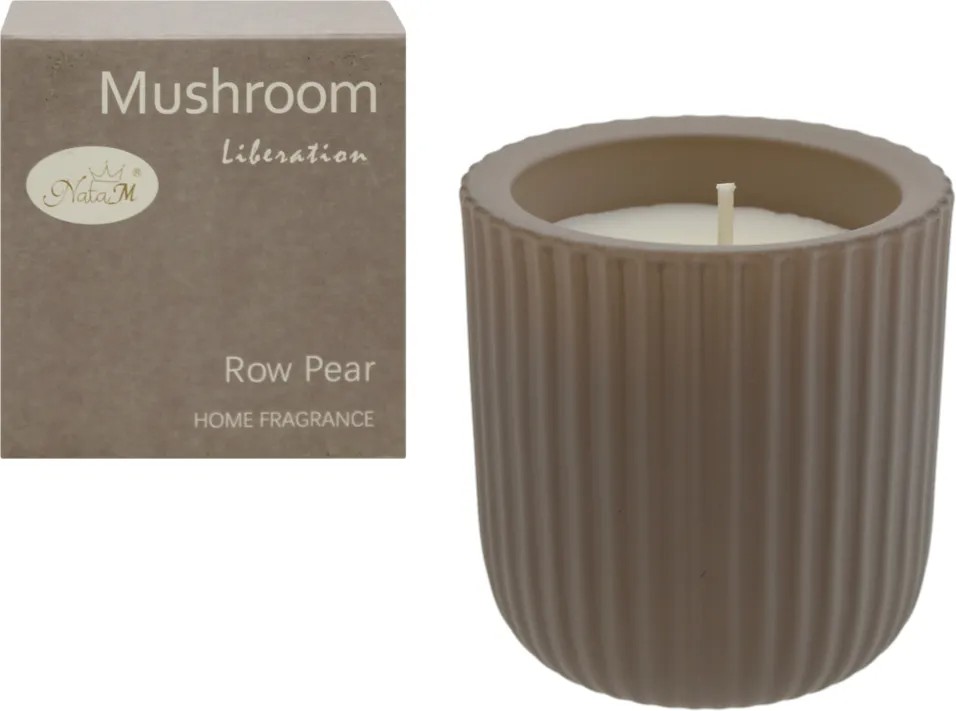 Свеча ароматическая НАТАМ Цвет настроения 7.8см спелая груша арт.KL54120072-MU