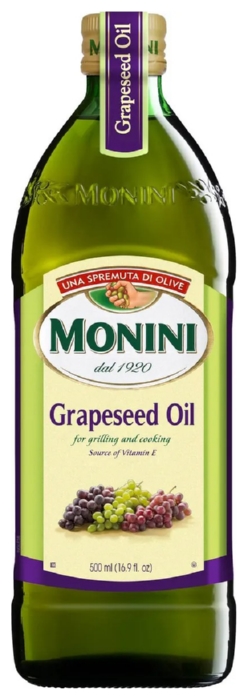 Масло МОНИНИ из виноградных косточек ст/б 500мл