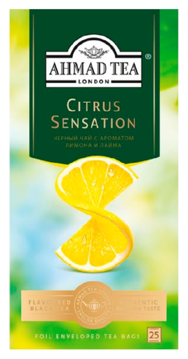 Чай АХМАД Цитрус сенсейшен черный 25пак