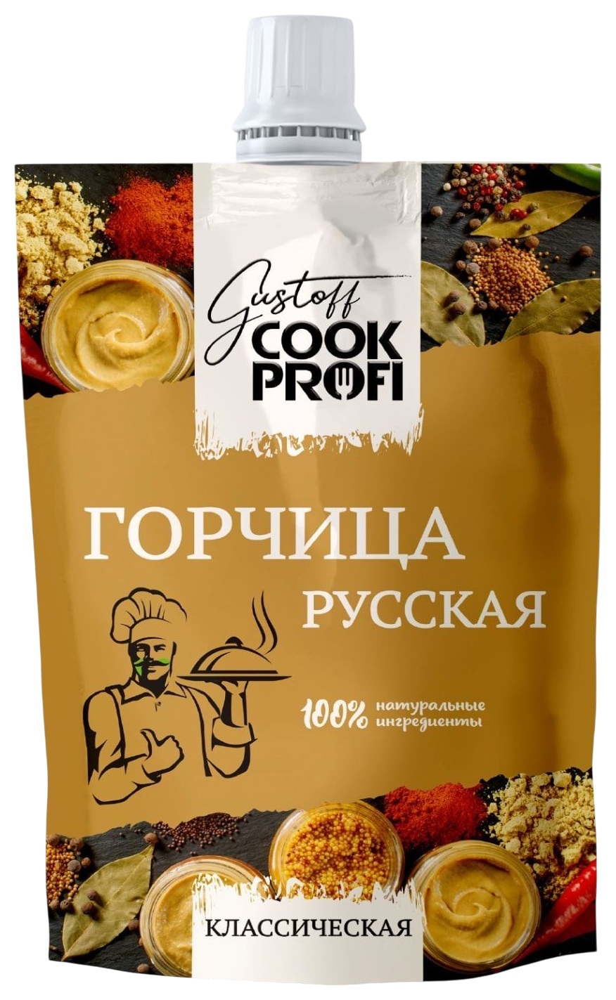 Горчица ГУСТОФФ Русская м/у 150г