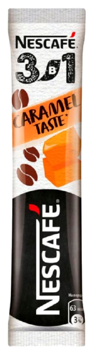 Напиток кофейный НЕСКАФЕ Карамель 3в1 14.5г
