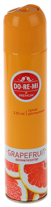 Освежитель воздуха ДО-РЕ-МИ Премиум Грейпфрут фреш 330мл