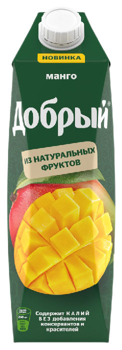 Напиток сокосодержащий ДОБРЫЙ манго 1л