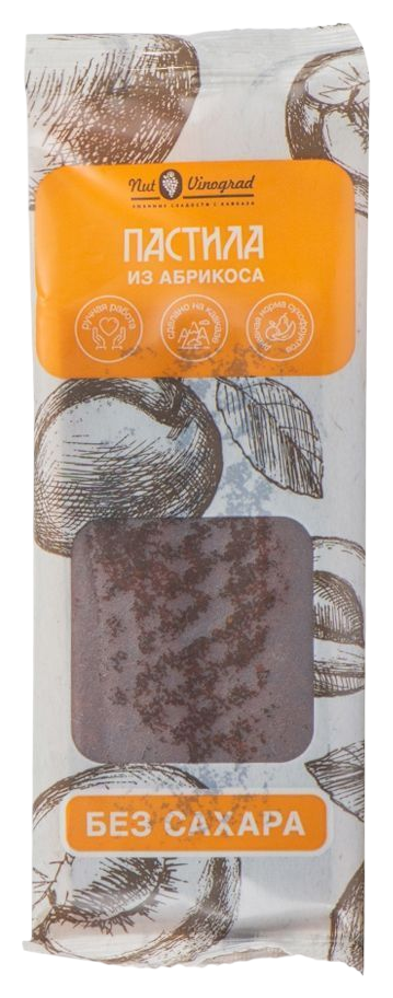 Пастила НАТ ВИНОГРАД из абрикоса 80г
