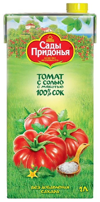 Сок САДЫ ПРИДОНЬЯ томат 2л