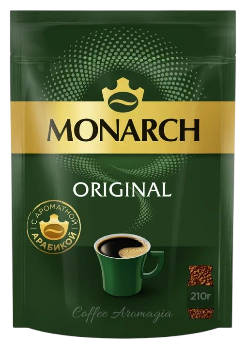 Кофе МОНАРХ Ориджинал м/у 210г