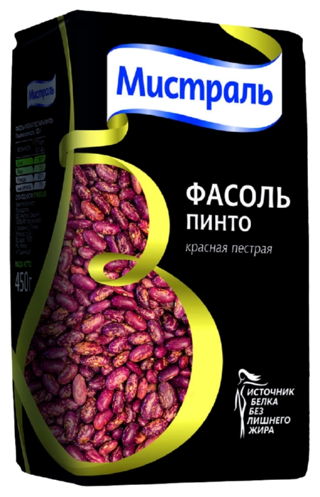 Фасоль МИСТРАЛЬ Пинто м/у 450г