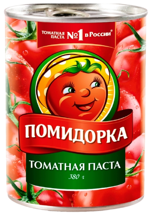 Томатная паста ПОМИДОРКА ж/б 380г
